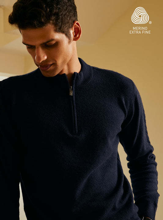 14. Sapphire Cashmere Blend Pullover