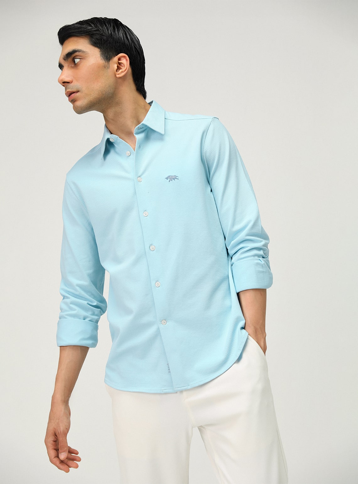 Ice Blue Shirt