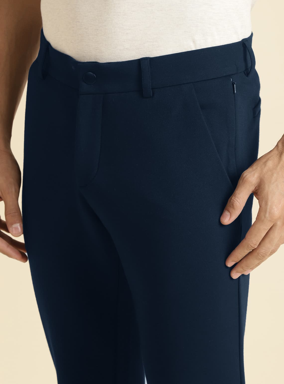 Shadow Blue Triblend Trouser