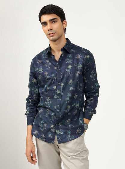 Evening Oasis Cotton Shirt