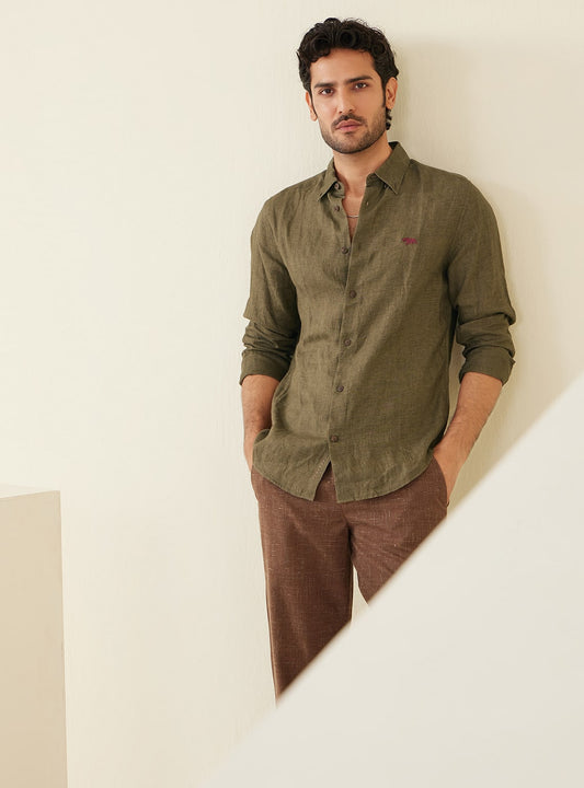 Pinecone Linen Shirt