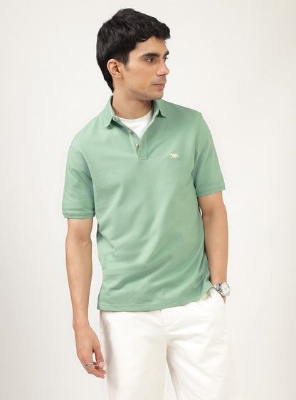 Sea Mist Pique Polo