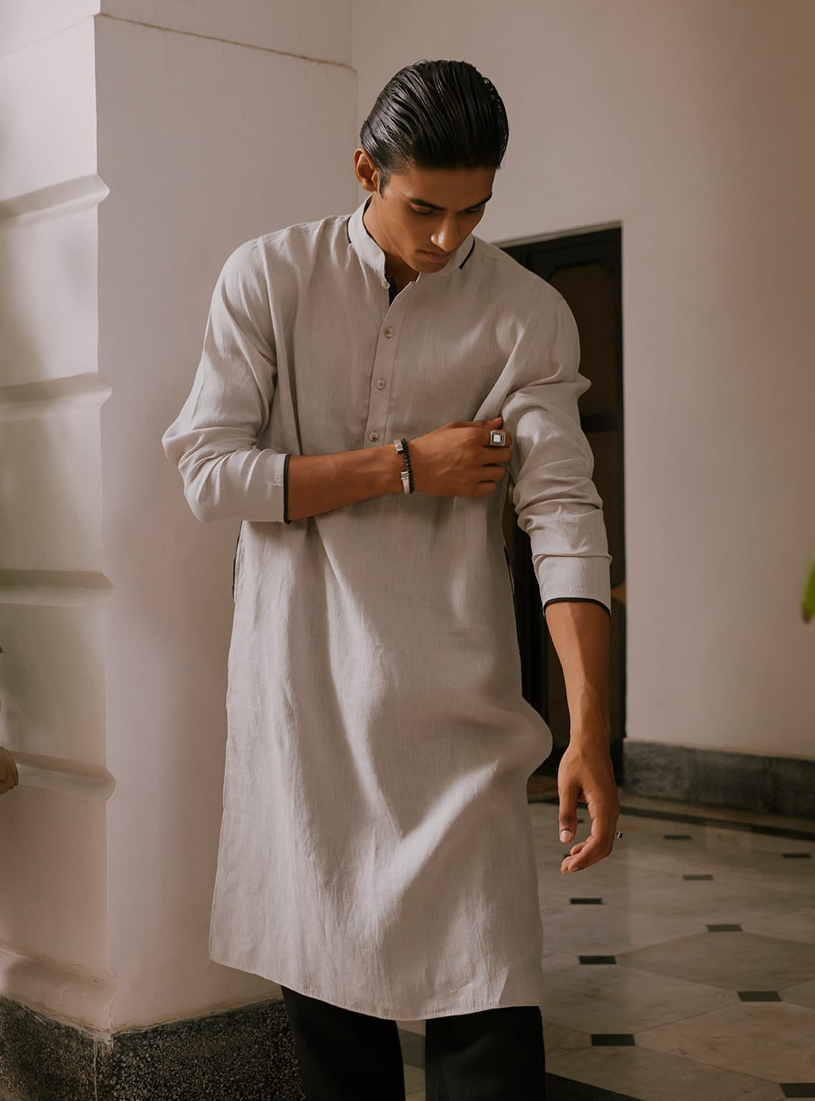 Zorba Linen Kurta