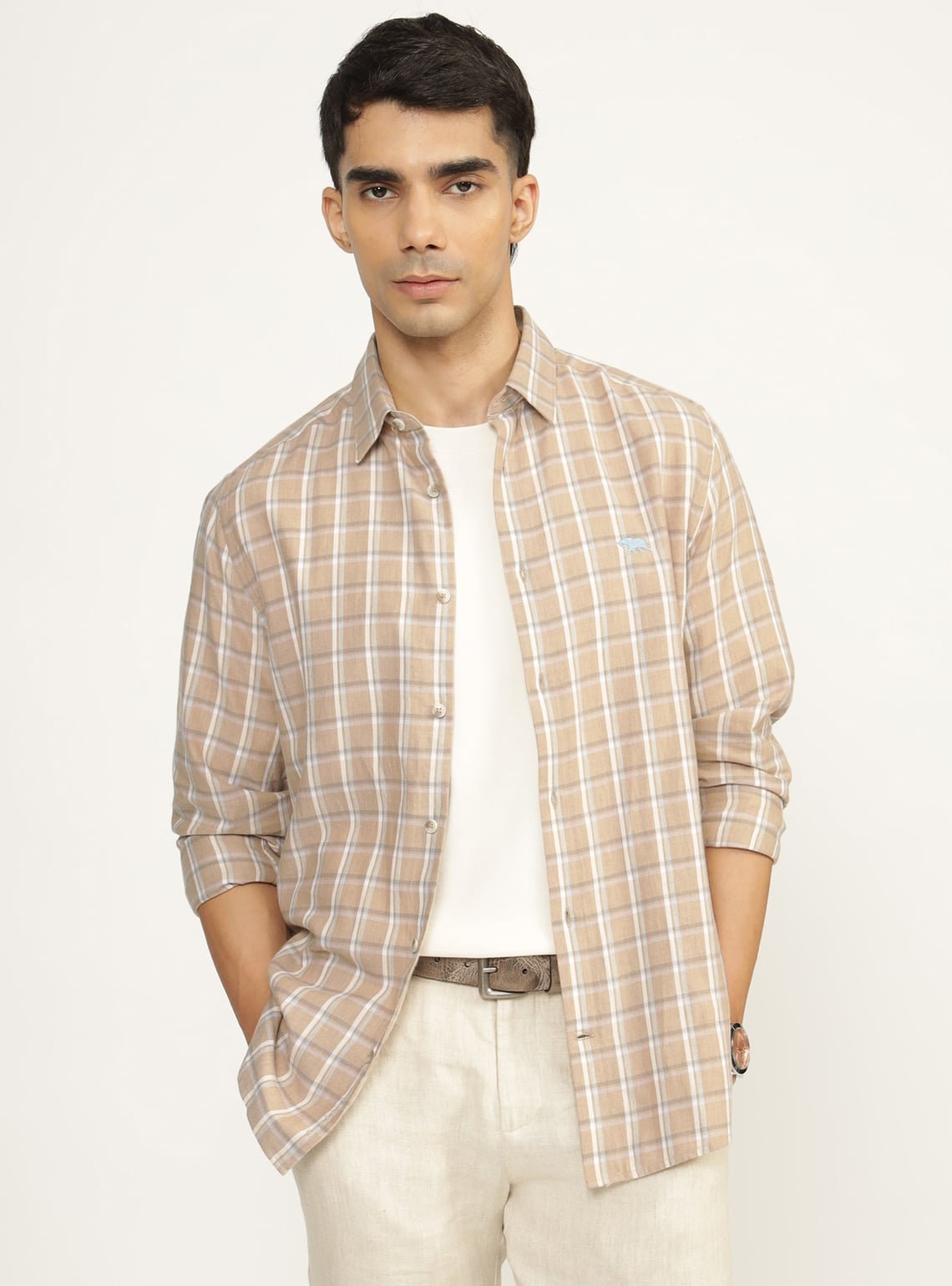 Desert Cotton Melange Shirt