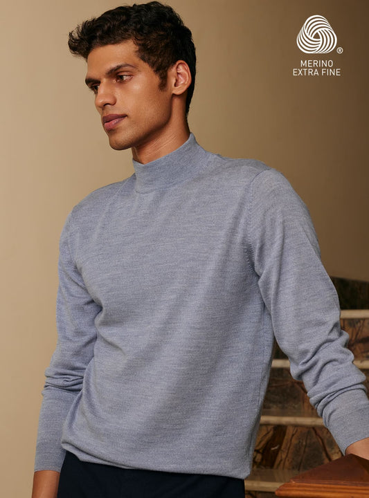 17. Titanium Merino Pullover