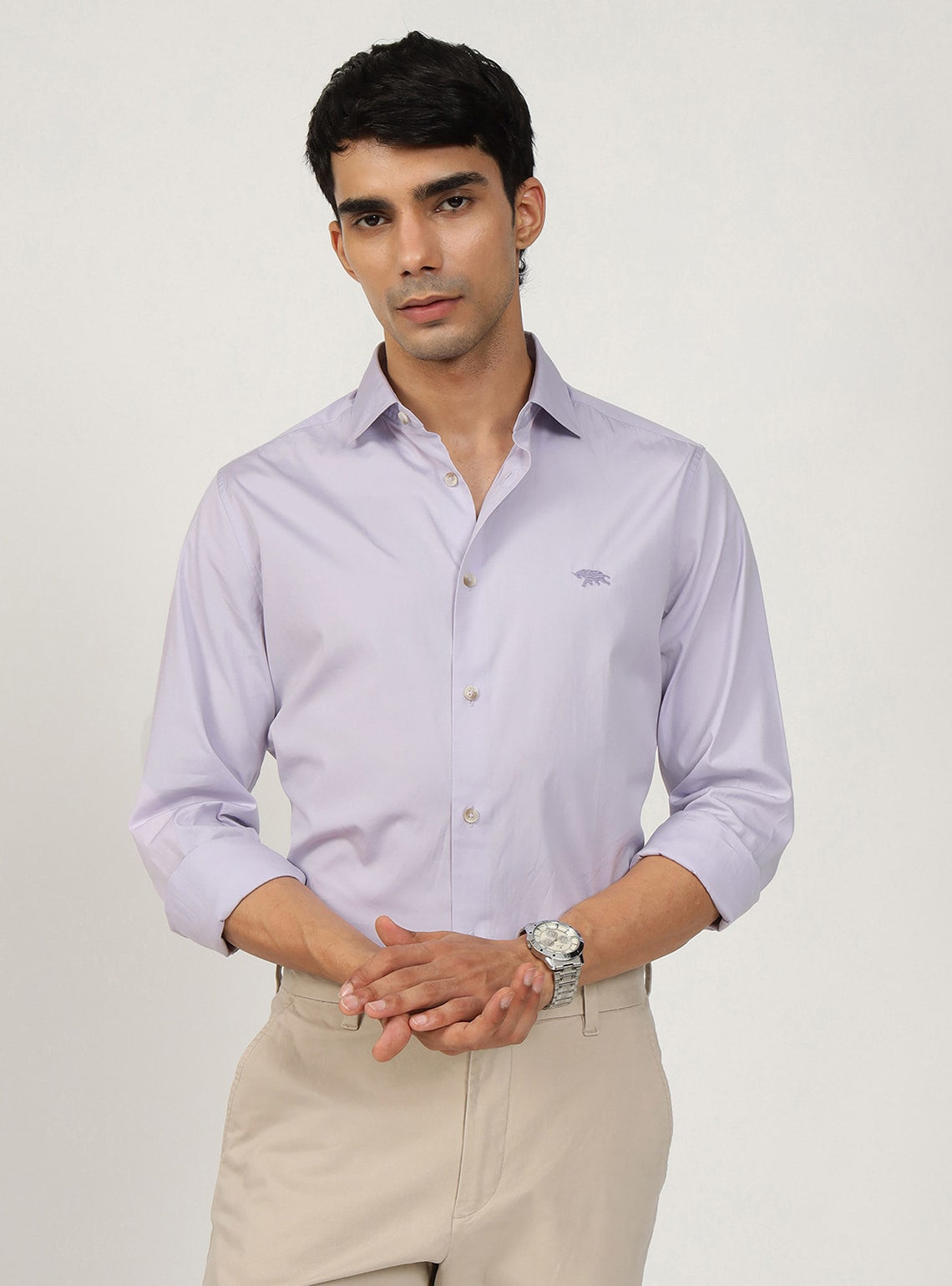 Lavendar Cotton Shirt