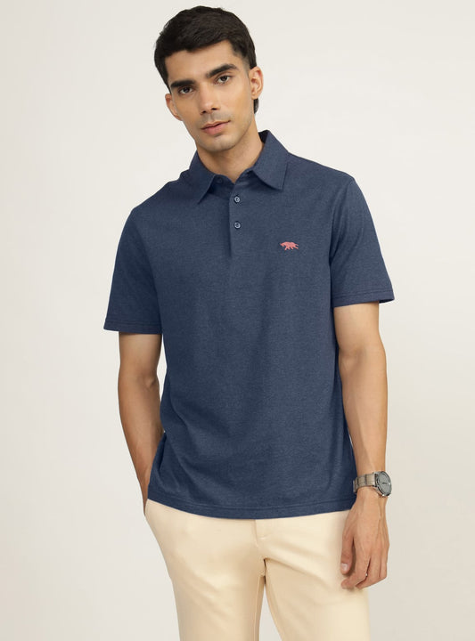 Baltic Cotton Melange Polo