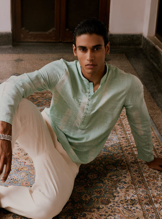 Gagan Cotton-Silk Shirt