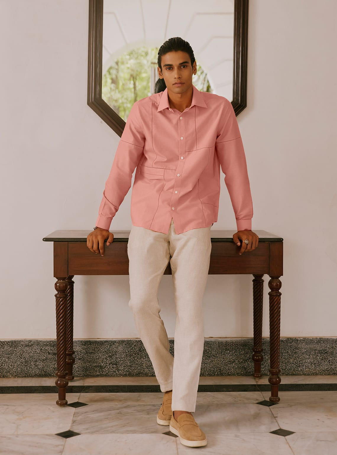 Jaipur Cotton-Silk Shirt