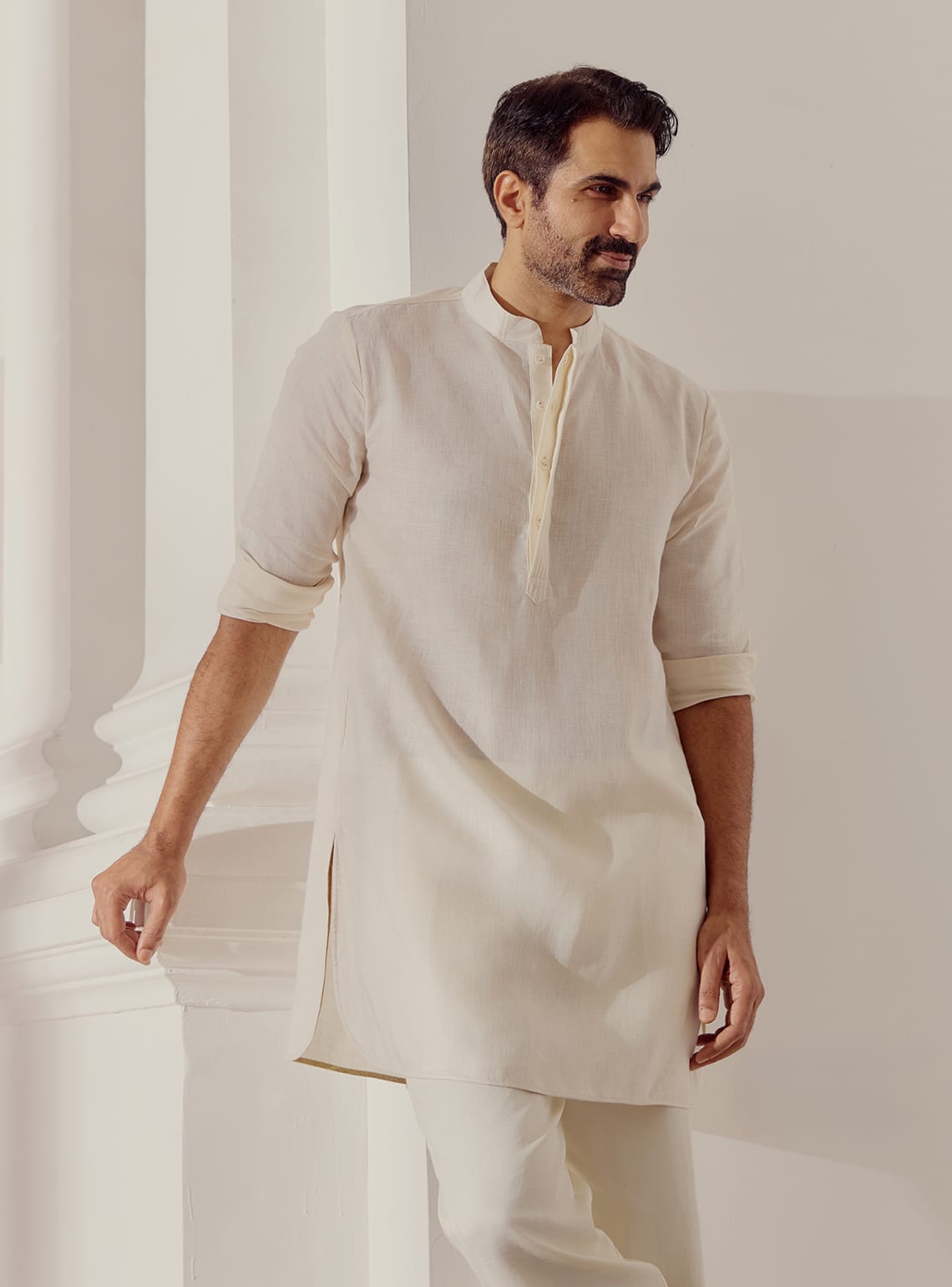 Suriyan Linen Kurta