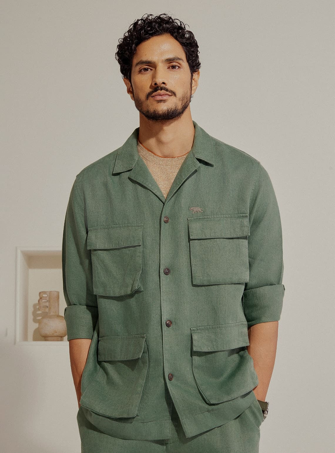 Mineral Linen Jacket