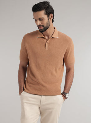 Negroni Cotton Melange Polo