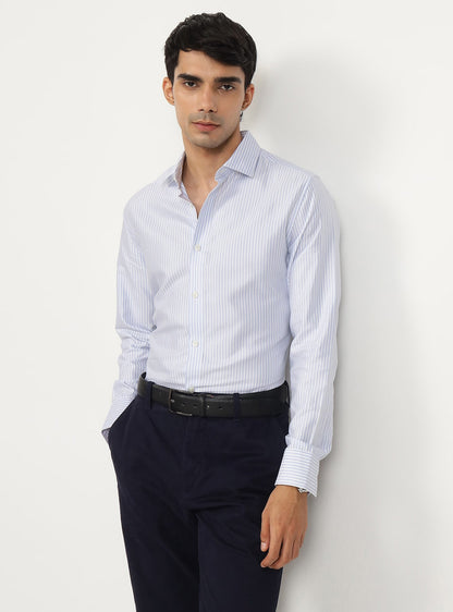 Blue Haze Cotton Tencel Shirt