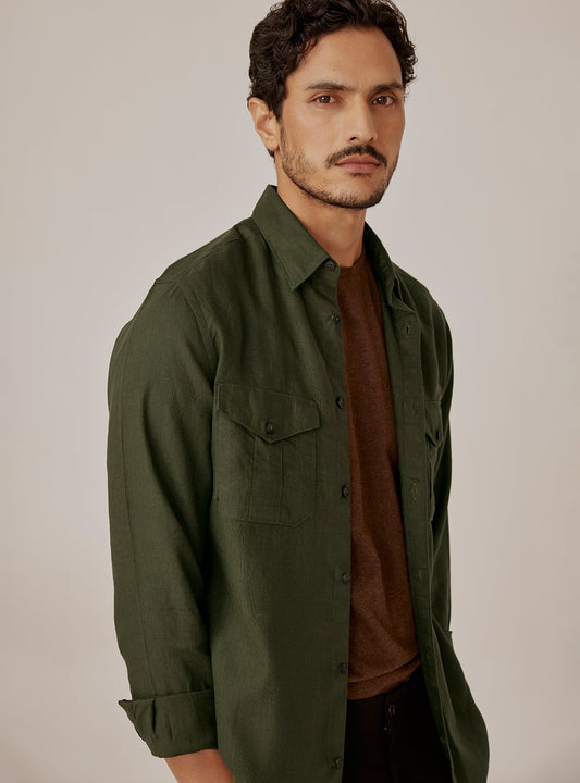 Woodland Linen Shirt