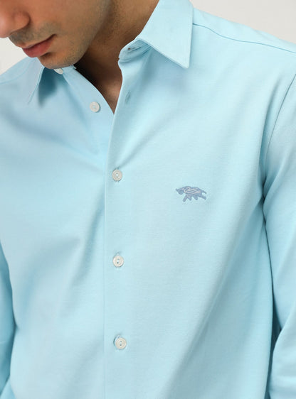 Ice Blue Shirt