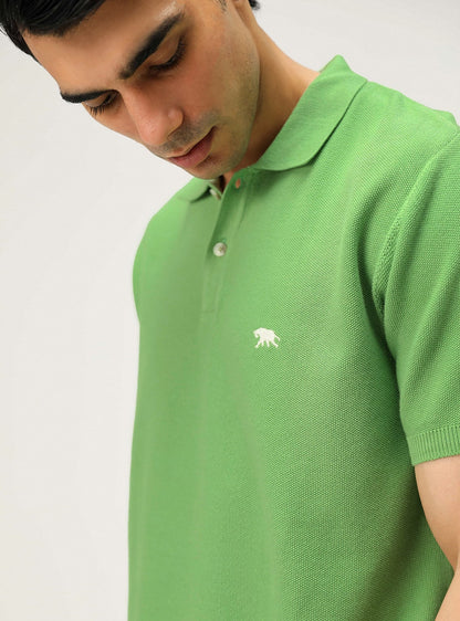 Pistachio Viscose Polo