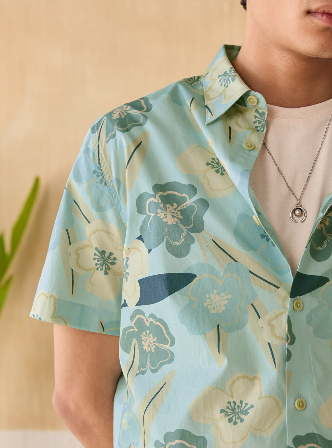 Teal Bloom Shirt