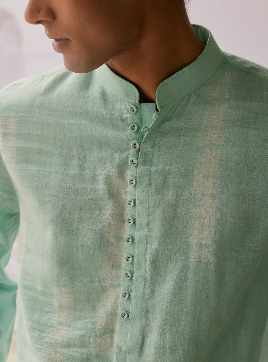 Gagan Cotton-Silk Shirt