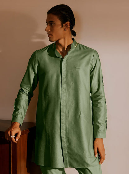 Panna Cotton-Silk Kurta