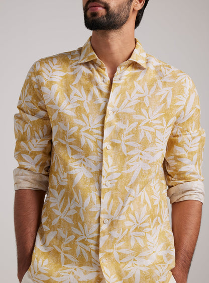 Daffodil Tropical Linen