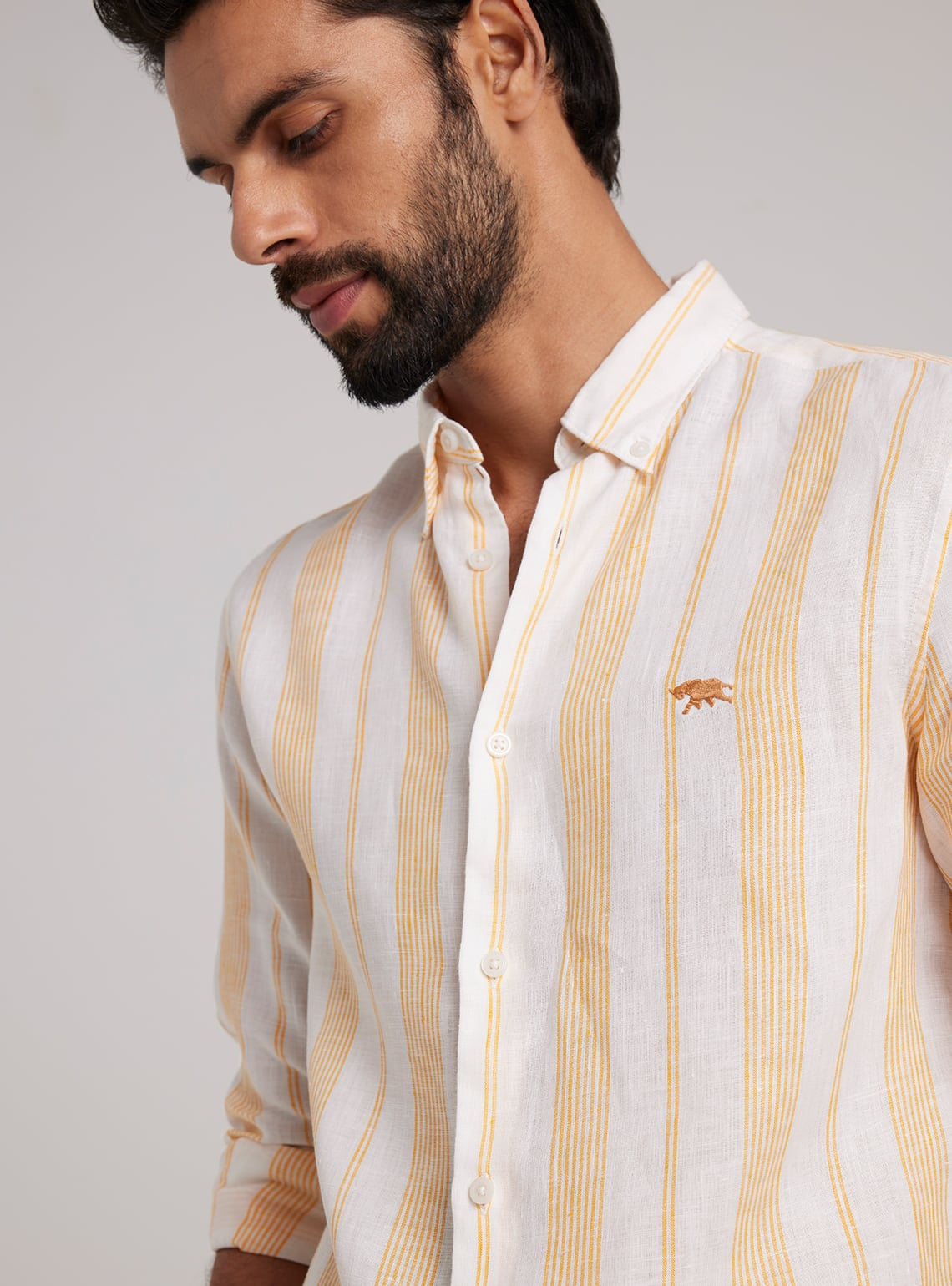 Sunrise Stripe Linen