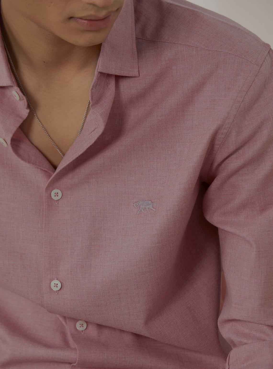 Sunset Mauve Melange Shirt