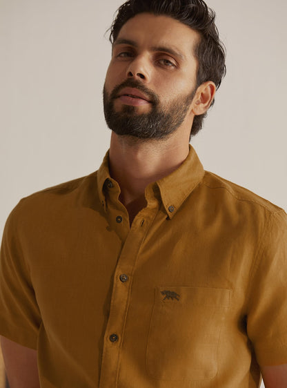 Cheddar Linen Shirt