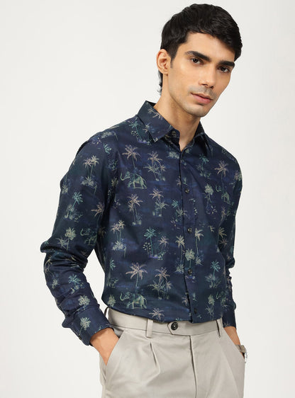 Evening Oasis Cotton Shirt