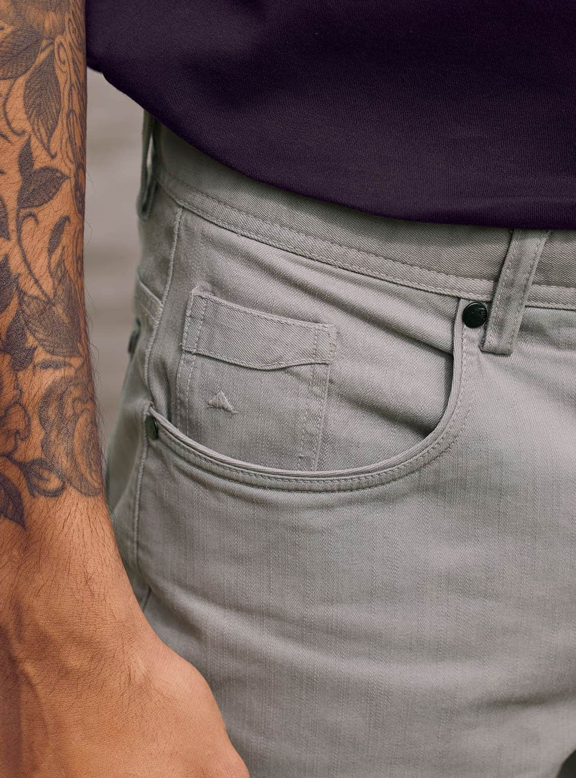 Flint Grey Chino