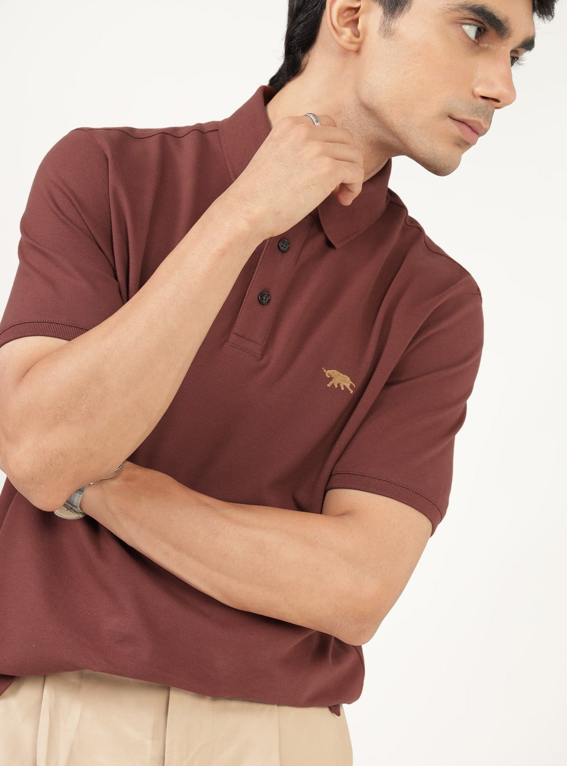 Tuscan Red Pique Polo