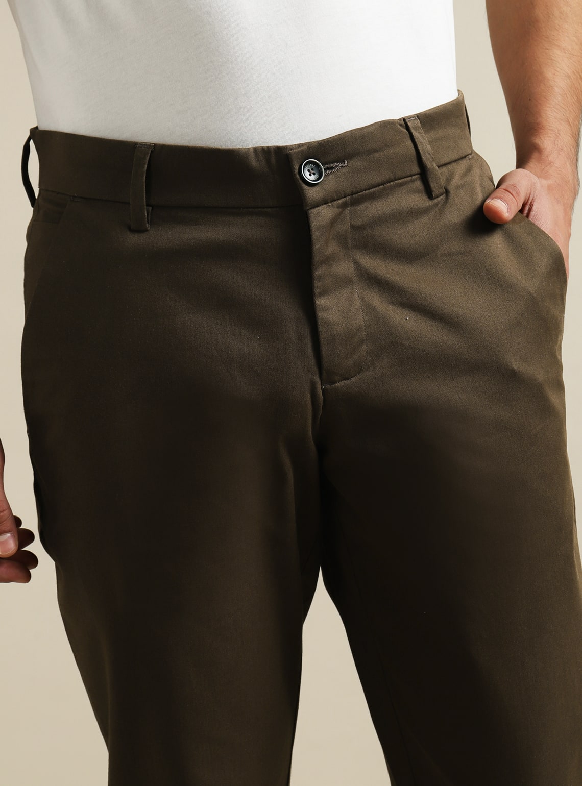 Olive Brown Chino