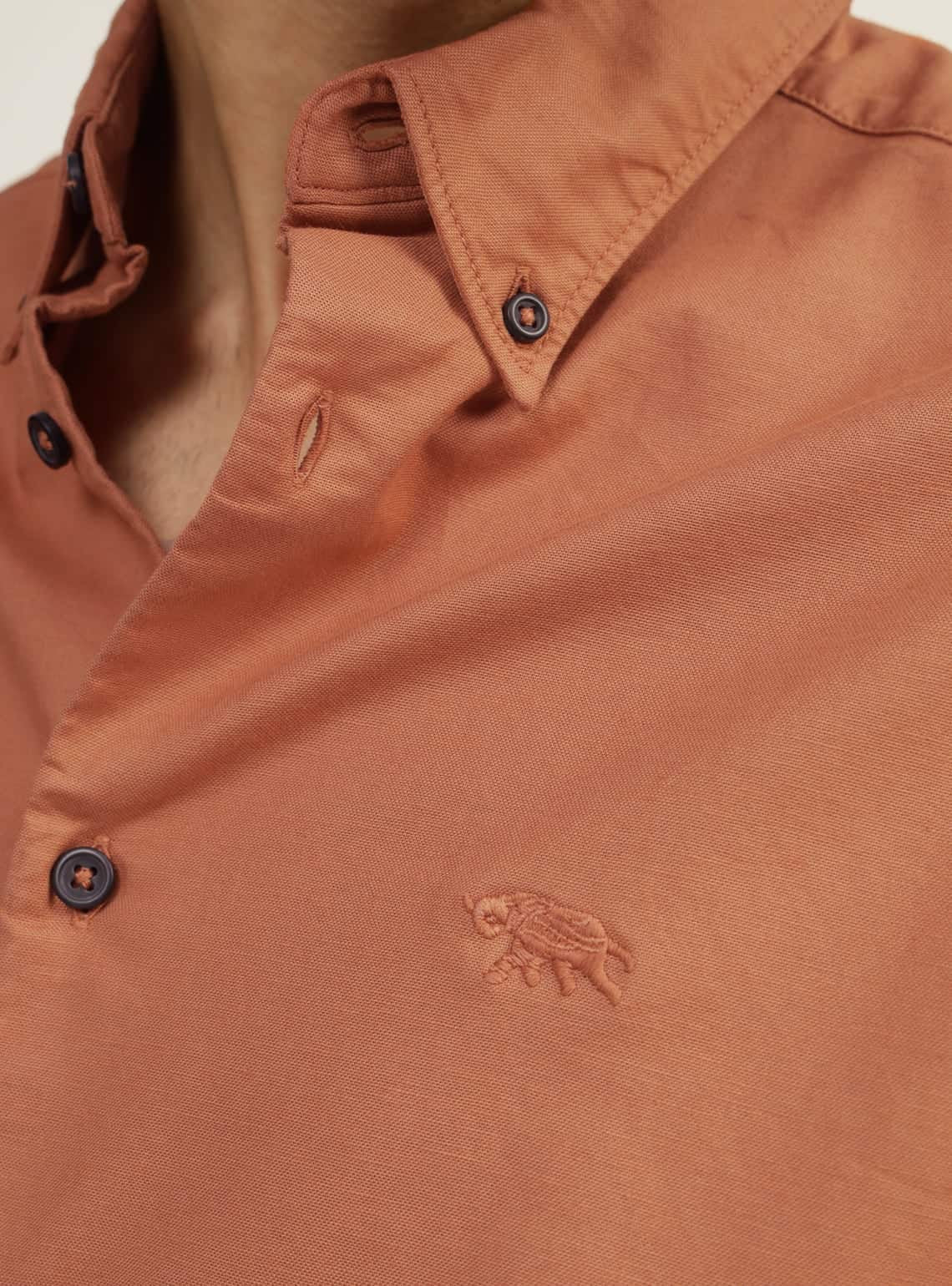 Peach Tan Shirt