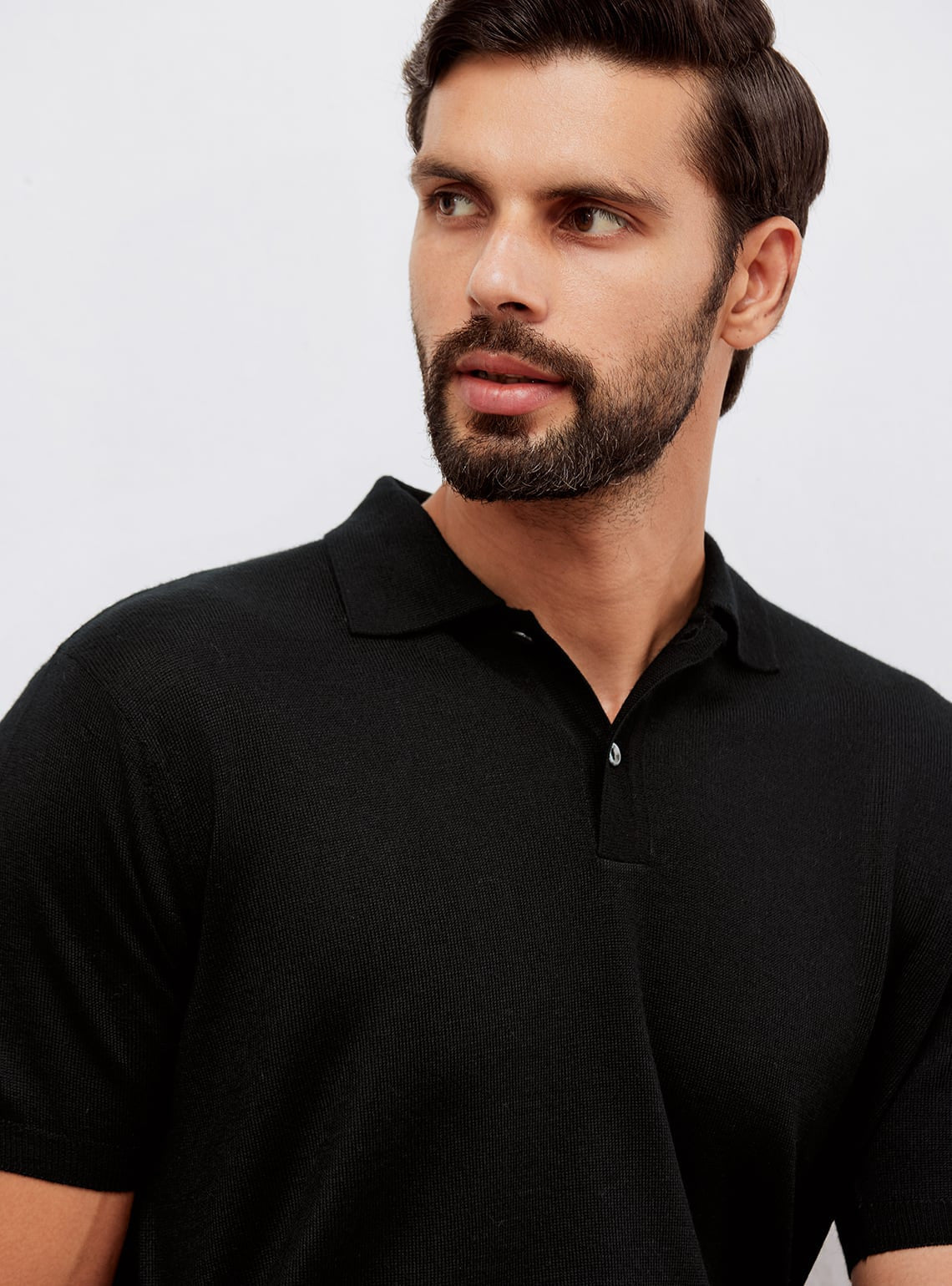 Onyx Merino Viscose Polo