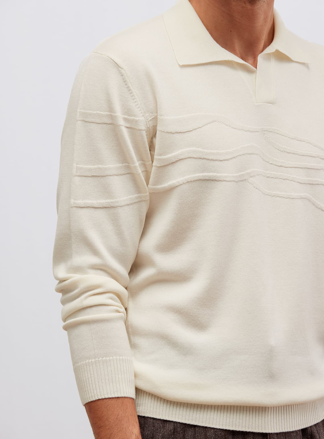 Alp White Merino Sweater