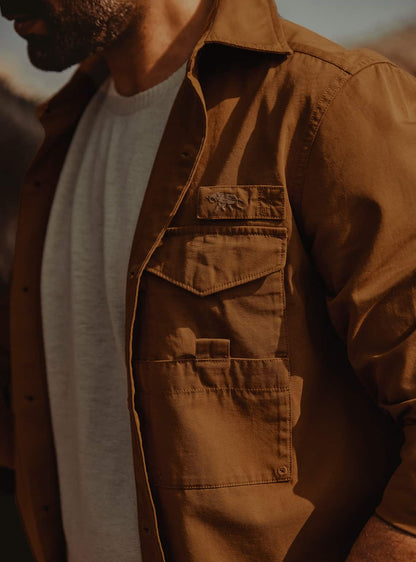 Corbett Ochre Overshirt