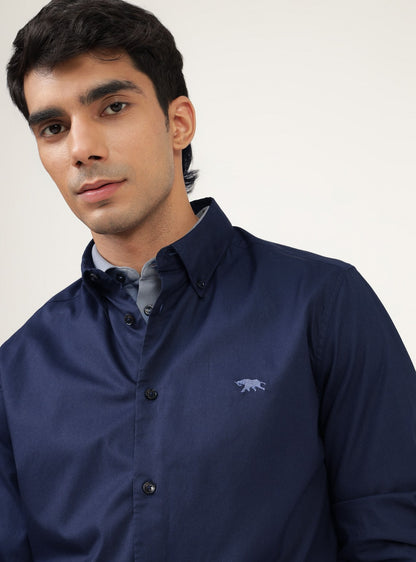 Sapphire Cotton Shirt