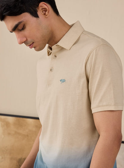 Sand Blue Polo