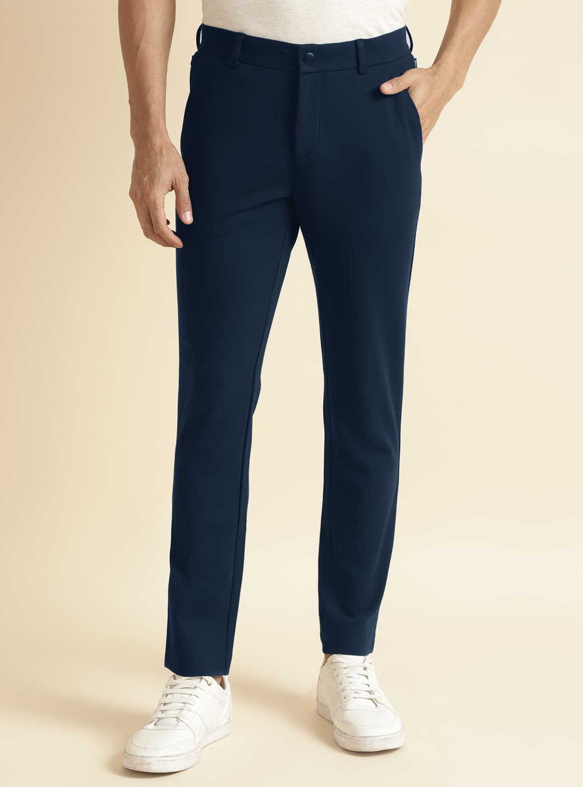 Shadow Blue Triblend Trouser