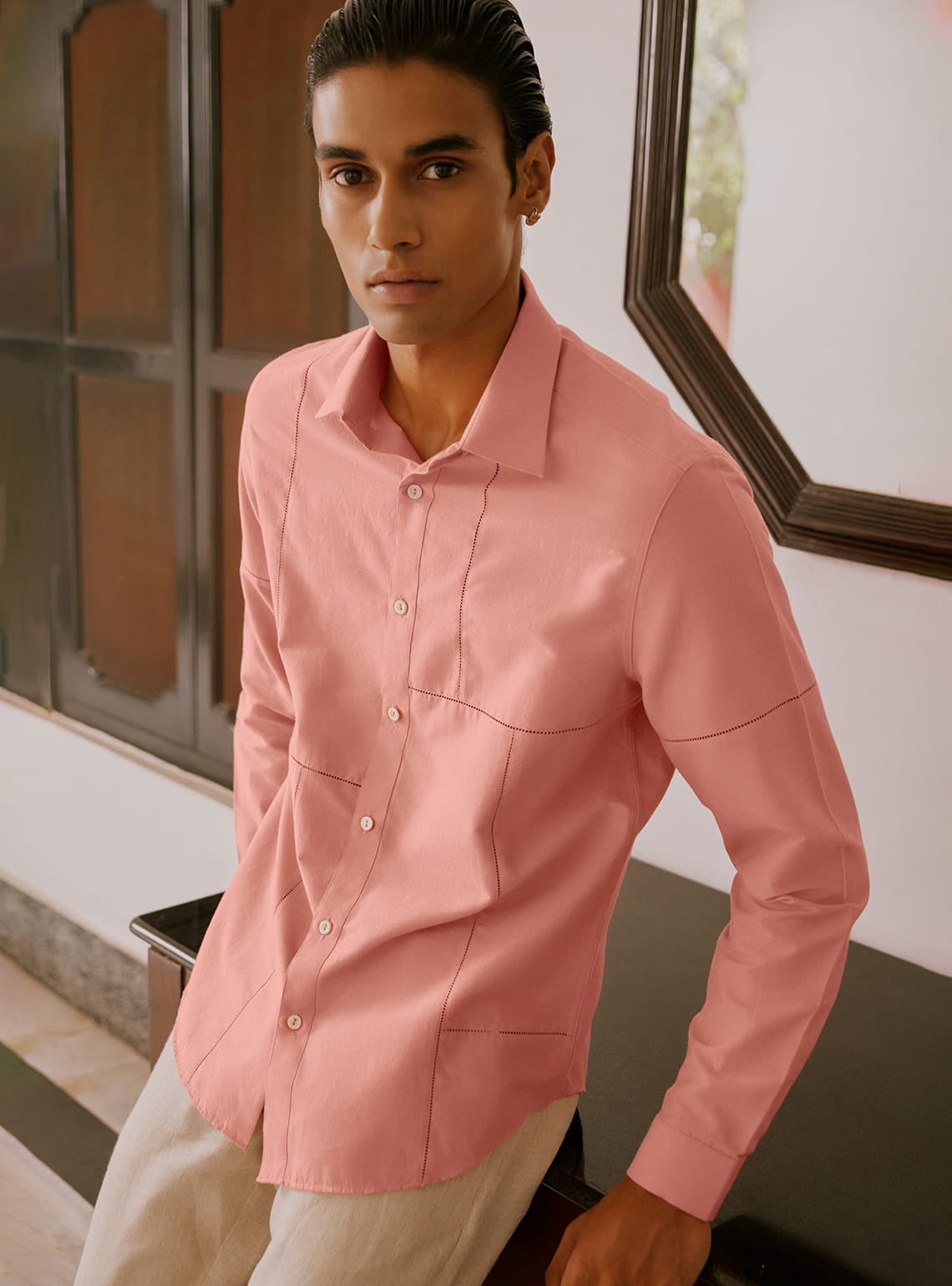 Jaipur Cotton-Silk Shirt