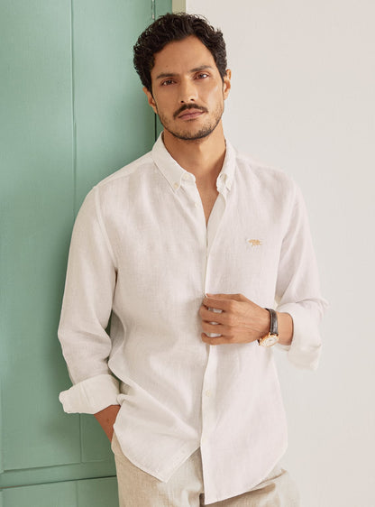 Porcelain Linen Shirt