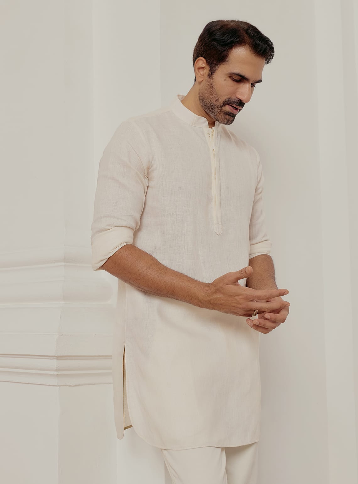 Suriyan Linen Kurta