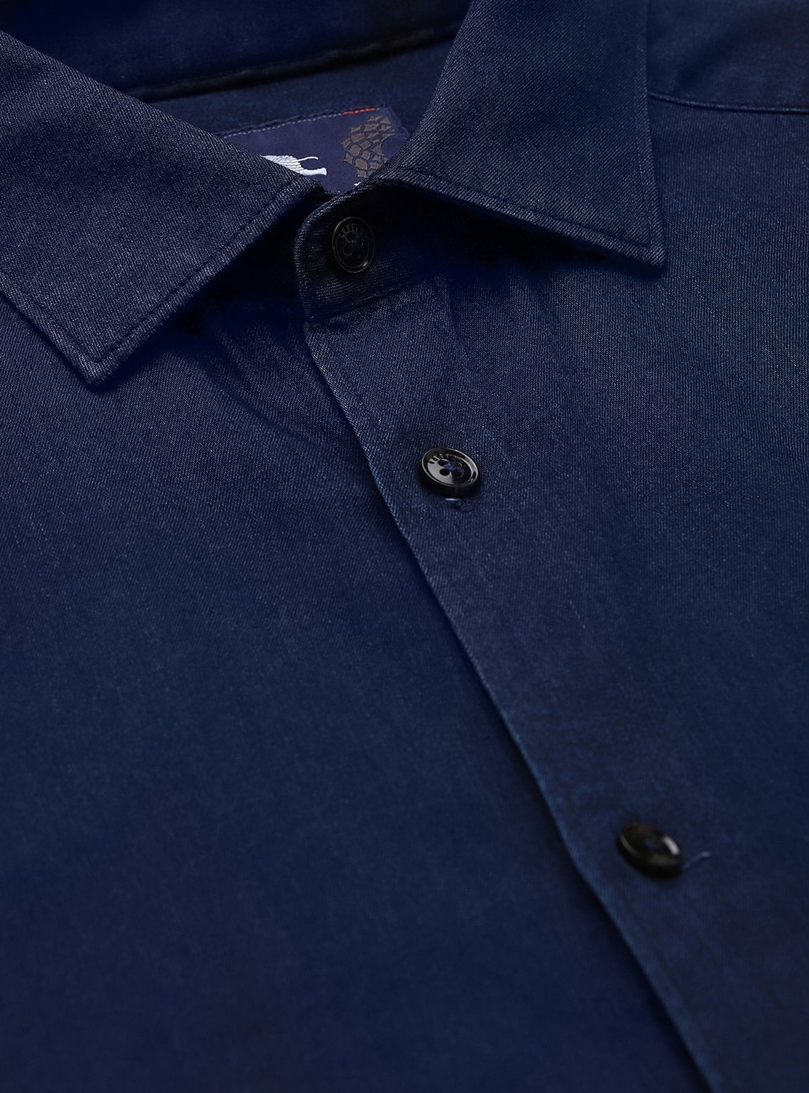 Atlantic Indigo Cotton Shirt