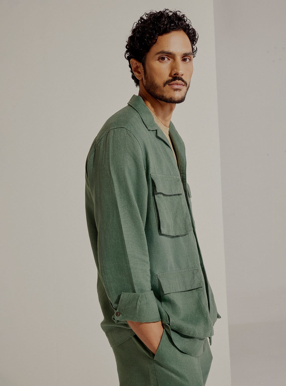 Mineral Linen Jacket