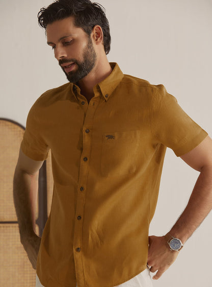 Cheddar Linen Shirt