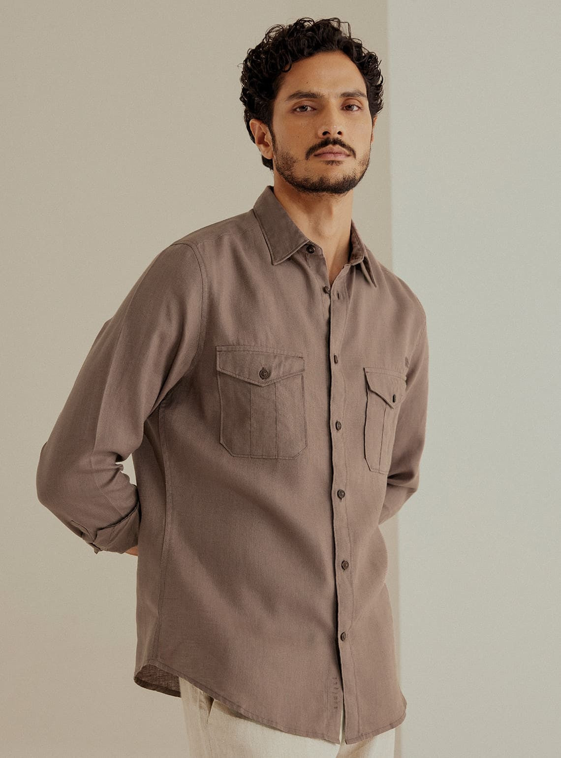 Clay Linen Shirt