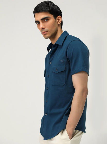 Nile Blue Shirt-Half