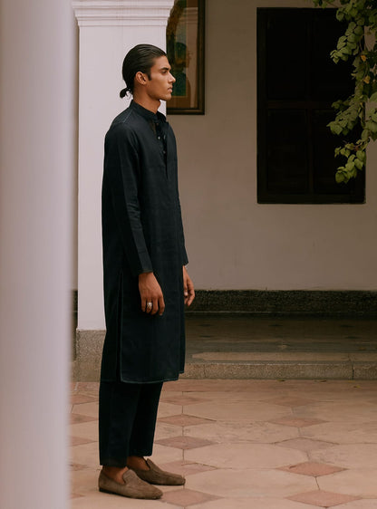 Koyal Linen Kurta