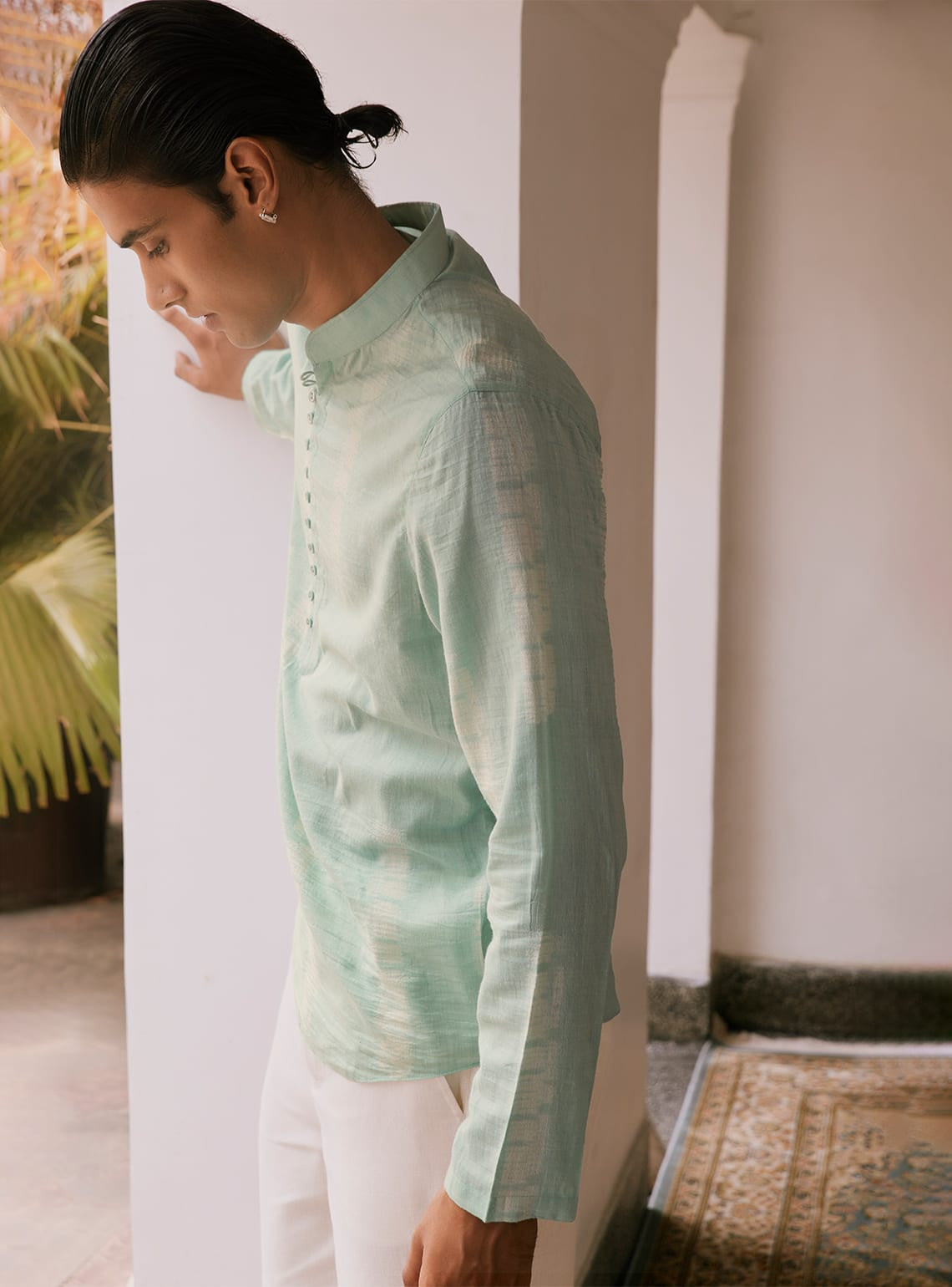 Gagan Cotton-Silk Shirt