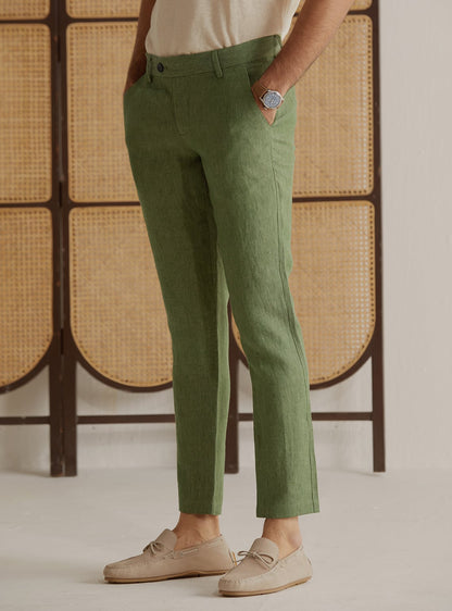 Forest Linen Pants