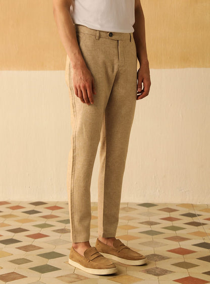 Khaki Camel Trousers